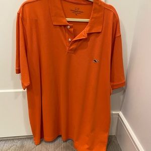 Orange vineyard vines men’s polo